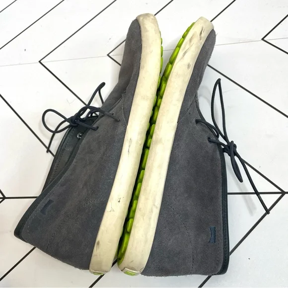 Camper | Suede Lace Up Chukka Ankle Boot Sneakers Gray Size 45 - Picture 8 of 15